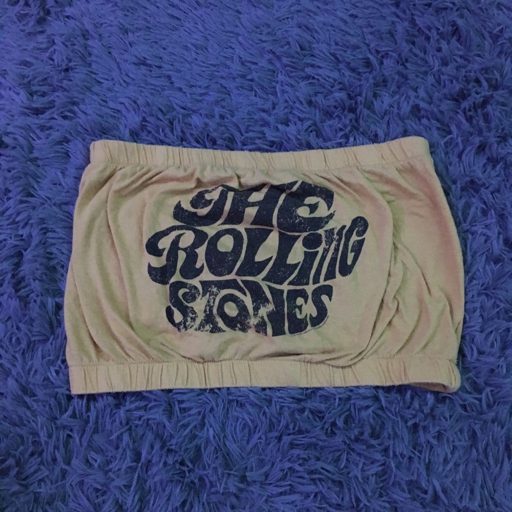 The Rolling Stones sleeveless top